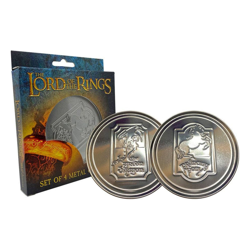 Fanattik The Lord Of The Rings Coaster 4-Pack Green Dragon