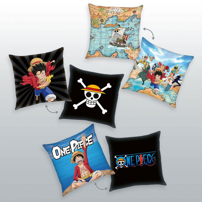 One Piece Pillows 3-Pack Characters - 40 X 40 CM