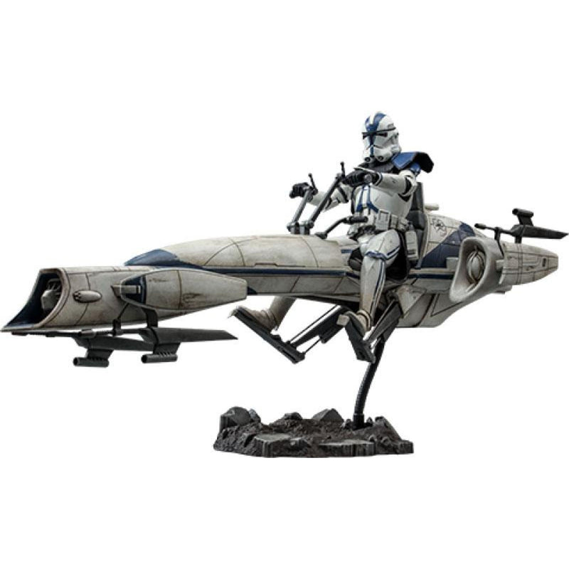 Star Wars The Clone Wars Action Figure Commander Appo & BARC Speeder - 30 CM - 1:6