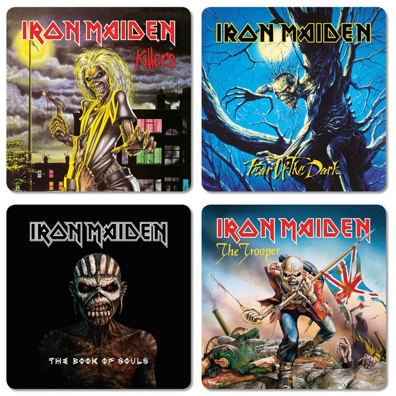KKL Iron Maiden Coaster Pack 4