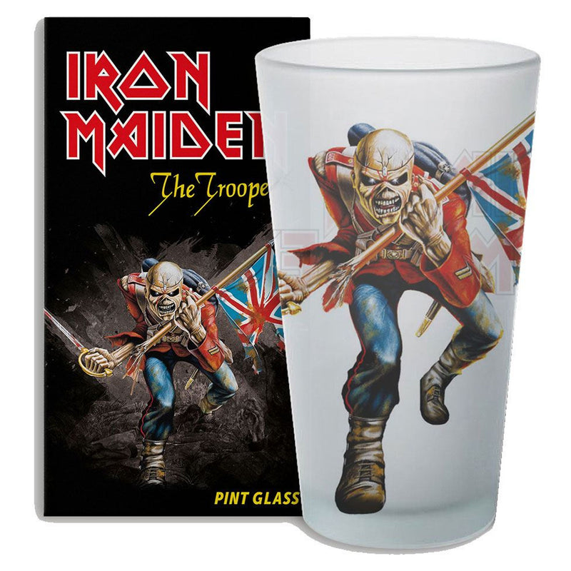 KKL Iron Maiden Pint Glass The Trooper