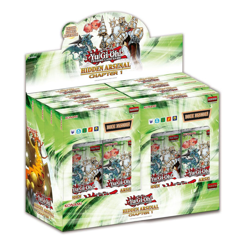 Yu-Gi-Oh! Hidden Arsenal: Chapter 1 Box Display - Pack Of 8