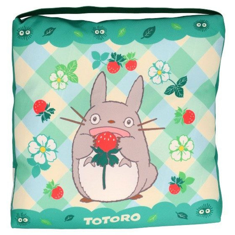 Marushin My Neighbor Totoro Cushion Totoro & Strawber - 30 X 30 X 5 CM