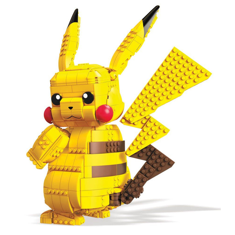 Pokemon Mega Construx Wonder Builders Construction Set Jumbo Pikachu - 33 CM