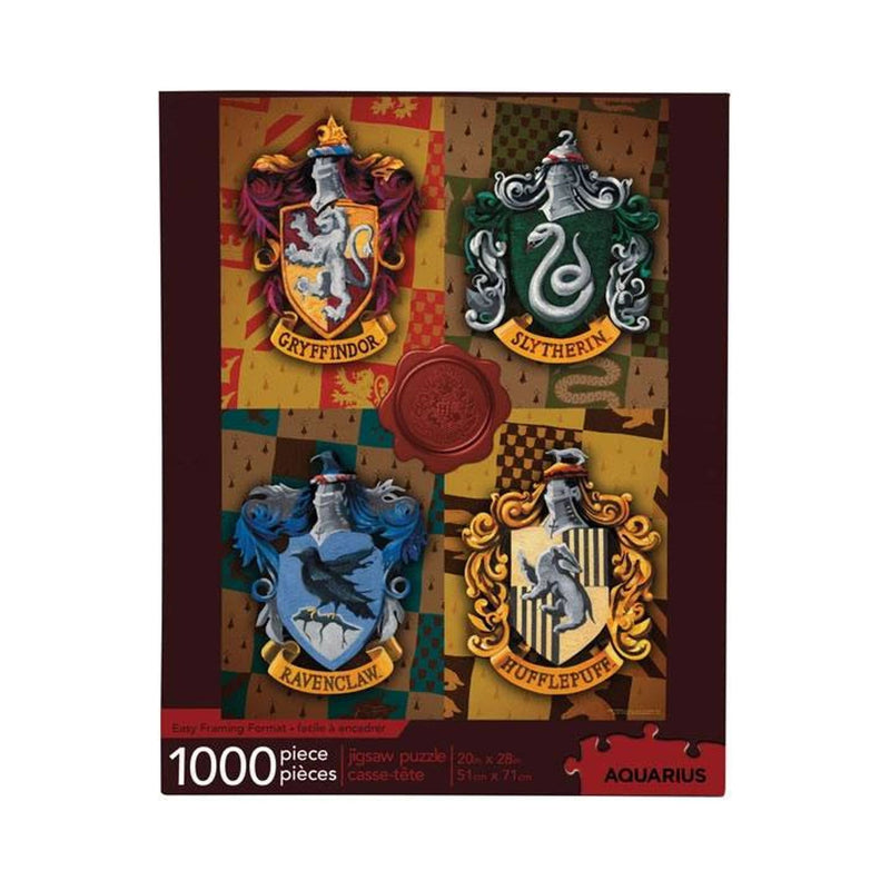 Aquarius Harry Potter Jigsaw Puzzle Crests - 1000 Pieces