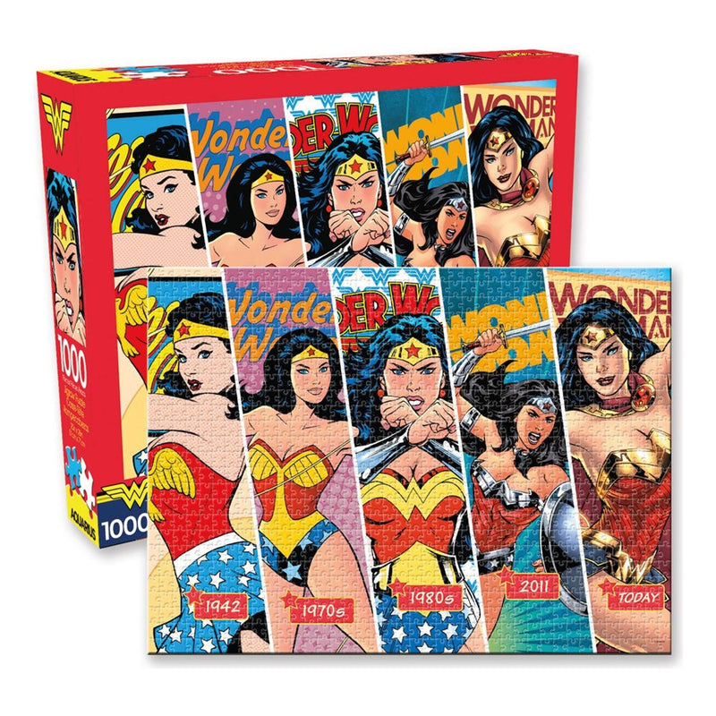 Aquarius Wonder Woman Jigsaw Puzzle Timeline - 1000 Pieces