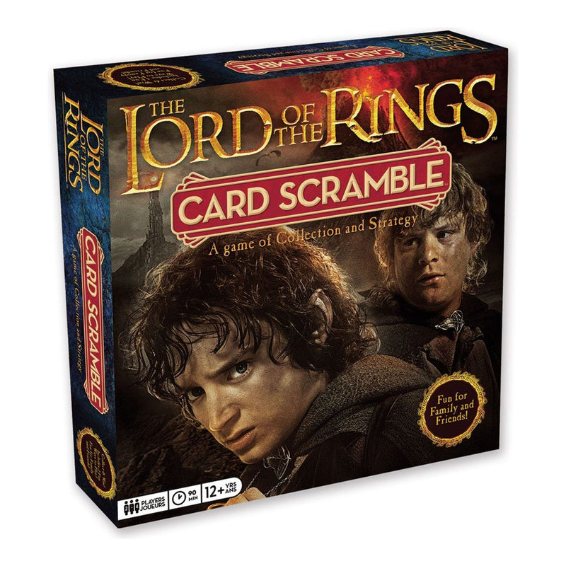 Aquarius Lord Of The Rings Board Game Card Scramble