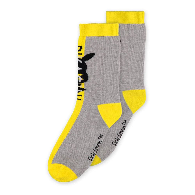 Pokemon Socks Yellow Pikachu