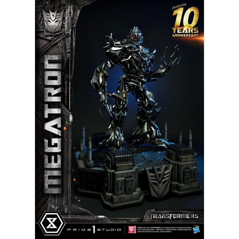 Prime 1 Studio Transformers Museum Masterline Statue Megatron Deluxe Bonus Version - 84 CM