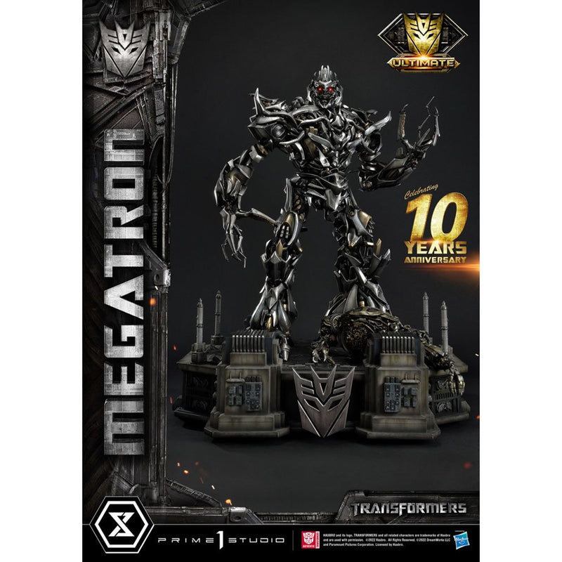 Prime 1 Studio Transformers Museum Masterline Statue Megatron Ultimate Bonus Version - 84 CM