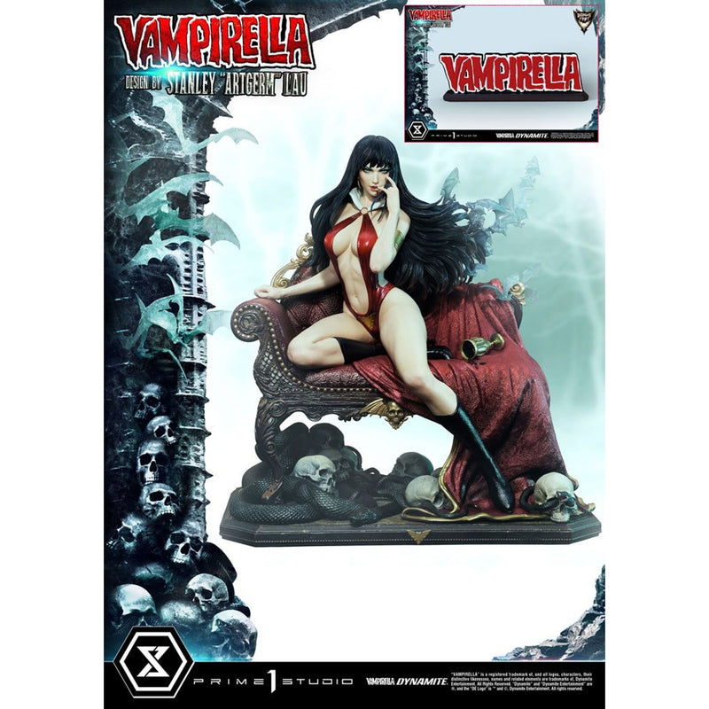 Dynamite Entertainment Statue Vampirella Design By Stanley Artgerm Lau Bonus Version - 55 CM - 1:3