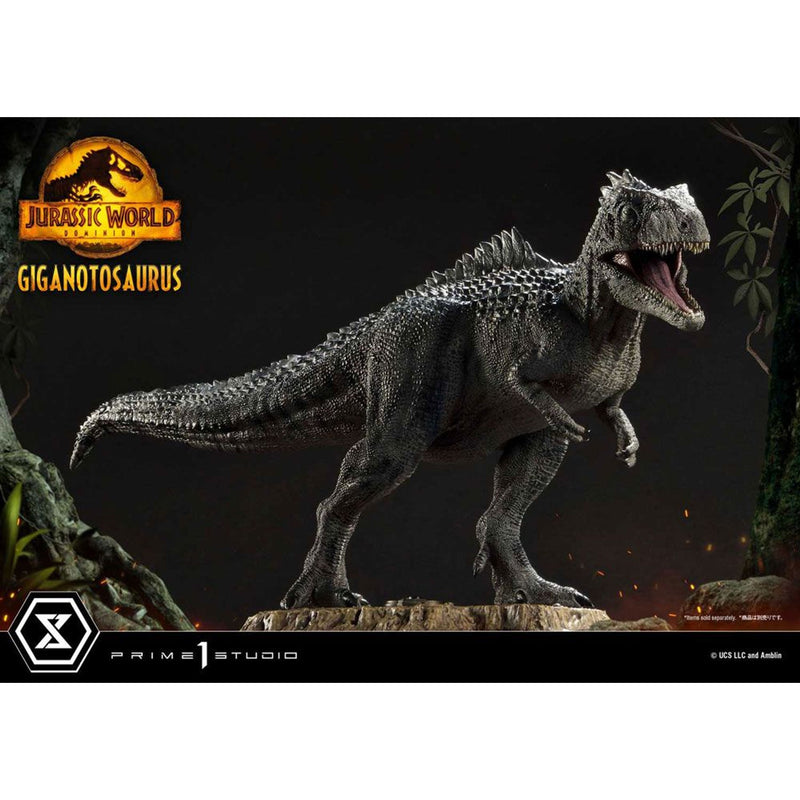 Jurassic World Dominion Prime Collectibles Statue Giganotosaurus Toy Version - 22 CM - 1:10