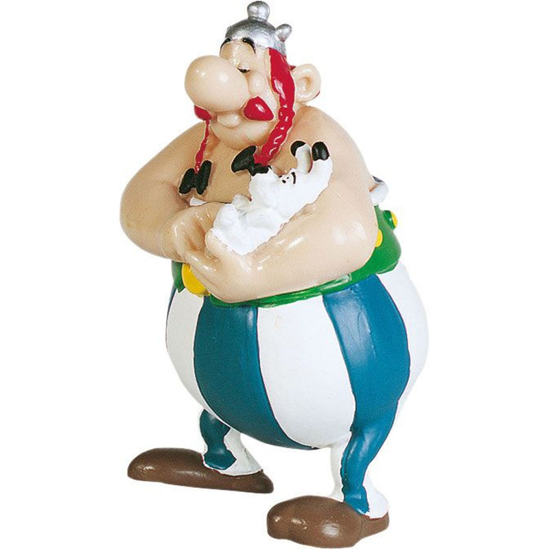 Plastoy Asterix Figure Obelix With Dogmatix