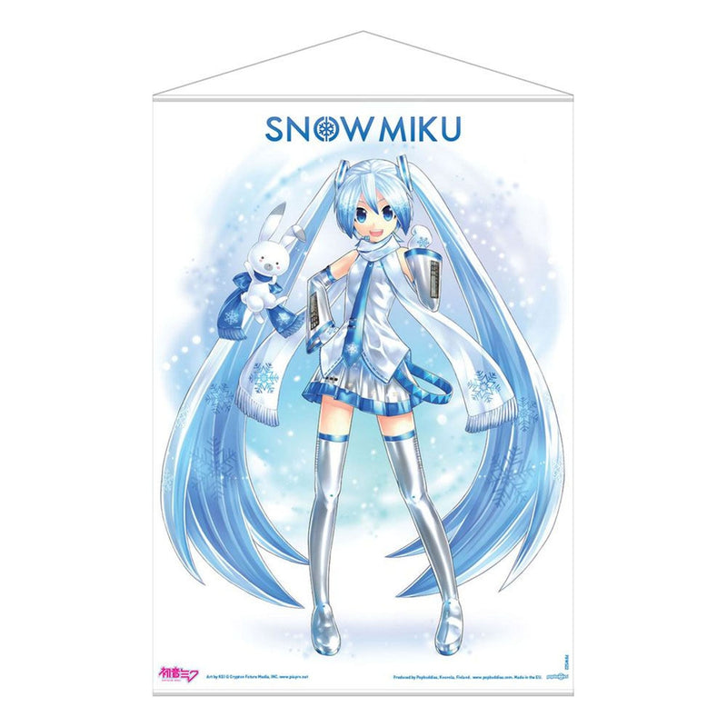 Hatsune Miku Wallscroll Snow Miku - 50 X 70 CM