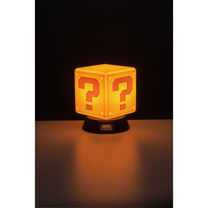 Paladone Products Super Mario 3D Light Question Block - 10 CM