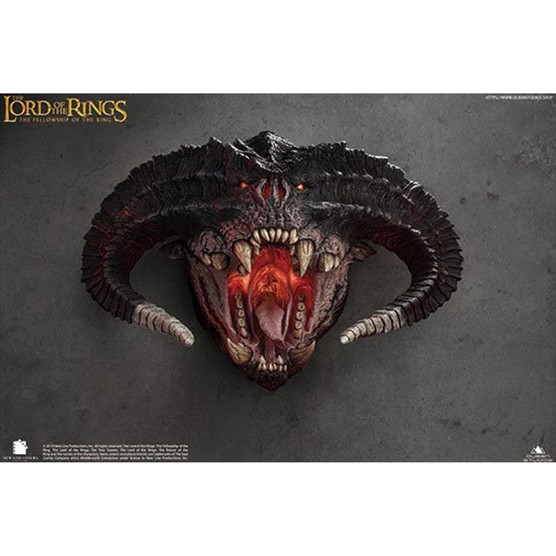 Lord Of The Rings Wall Sculpture / Bust Balrog Polda Edition Version I Wall Mount Head - 94 CM - 1:1