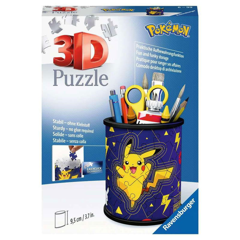 Ravensburger Pokemon 3D Puzzle Pencil Holder - 54 Pieces