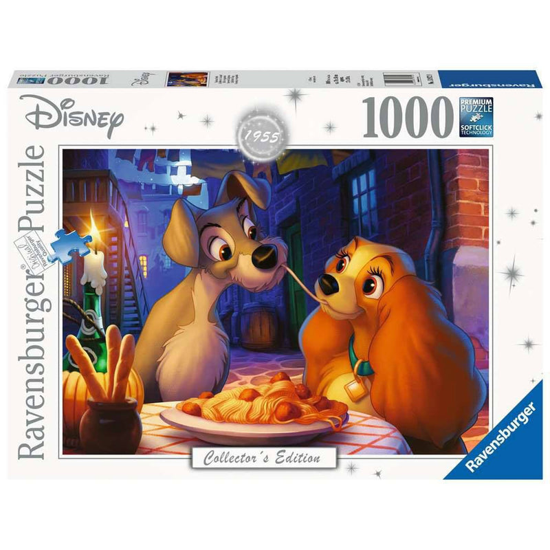 Ravensburger Disney Collector's Edition Jigsaw Puzzle Lady And The Tramp - 1000 Pieces