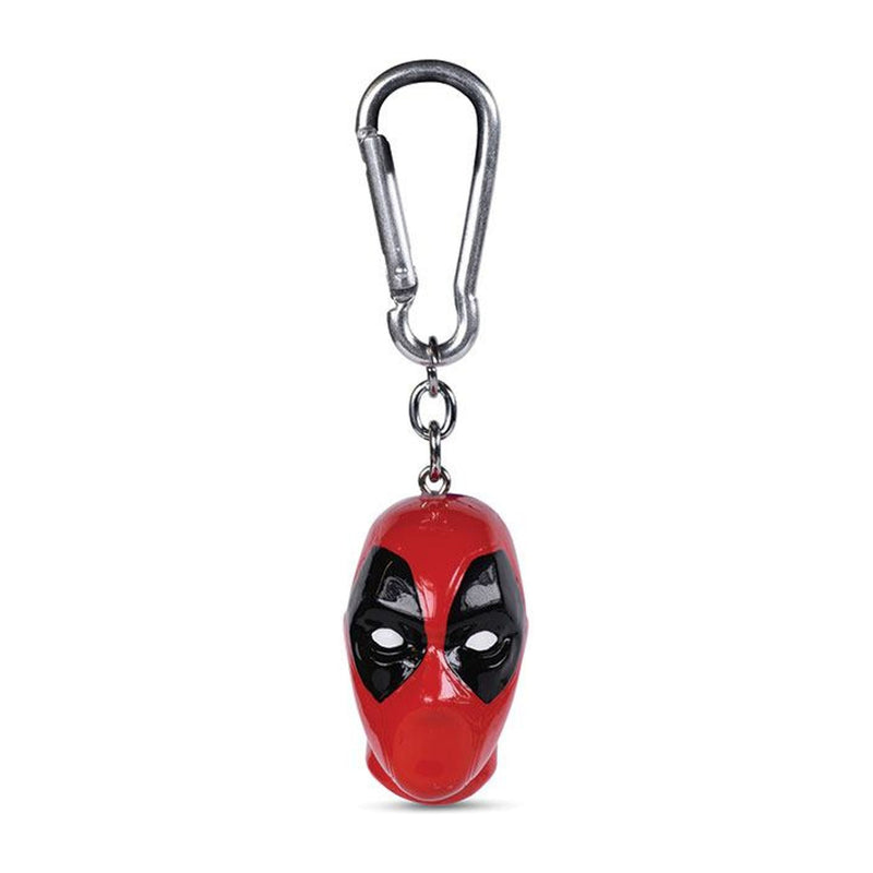 Deadpool 3D-Keychains Head 4 CM Case - Pack Of 10