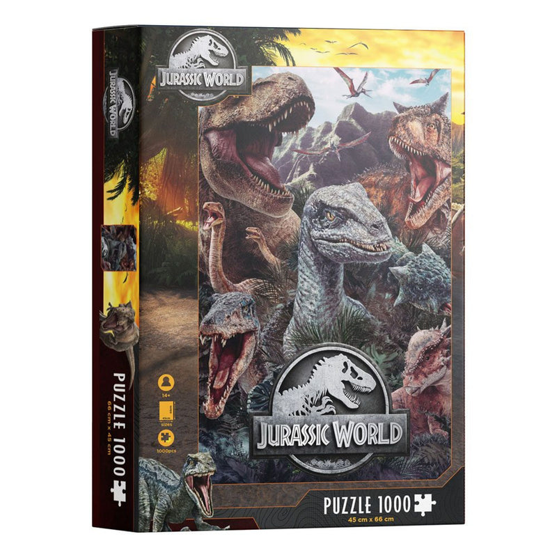 SD Toys Jurassic World Jigsaw Puzzle Poster - 1000 Pieces