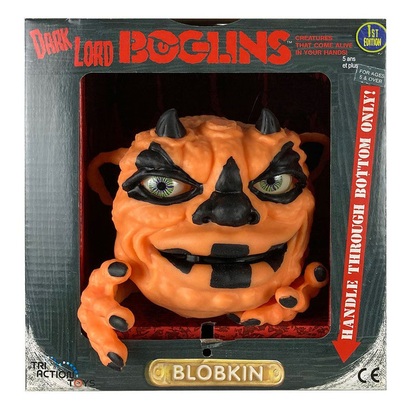 Tri-Action Toys Boglins Hand Puppet Dark Lord Blobkin Glow In The Dark
