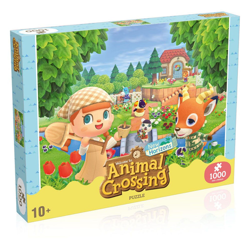 Winning Moves Animal Crossing New Horizons Jigsaw Puzzle Characters - 1000 Pieces