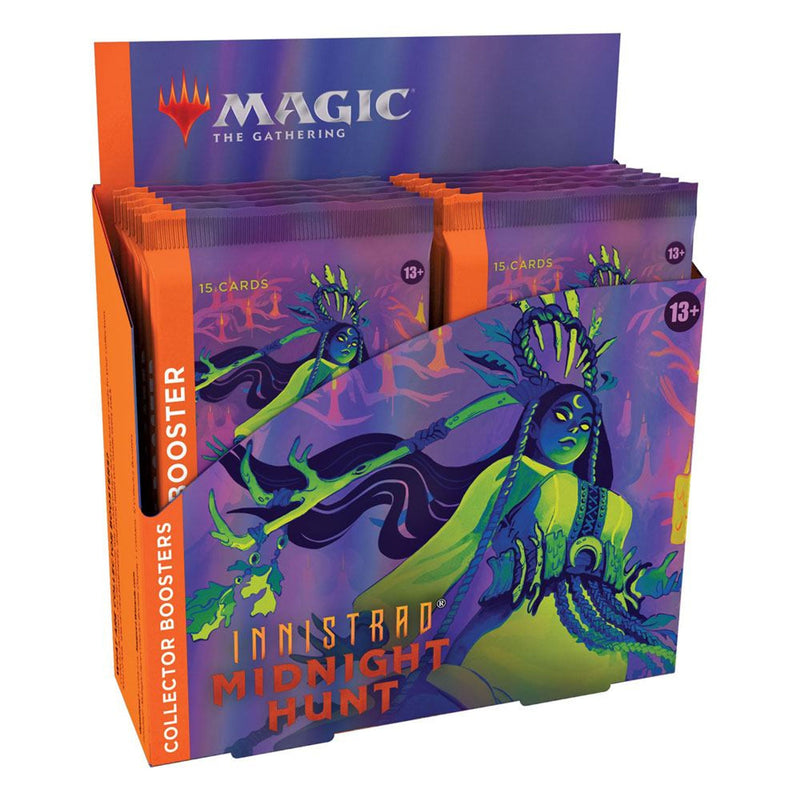 Wizards of The Coast Magic The Gathering Innistrad: Midnight Hunt Collector Booster Display - Pack Of 12