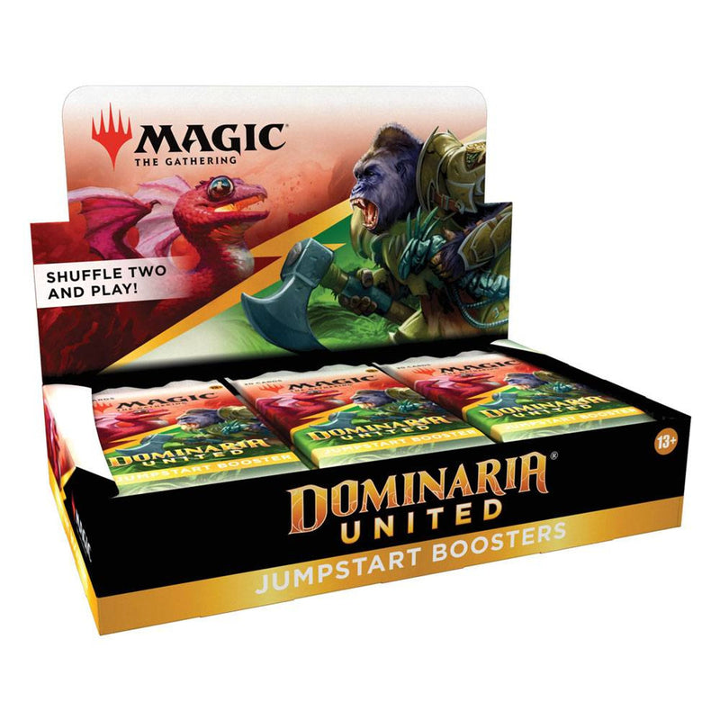 Wizards of The Coast Magic The Gathering Dominaria United Jumpstart Booster Display - Pack Of 18