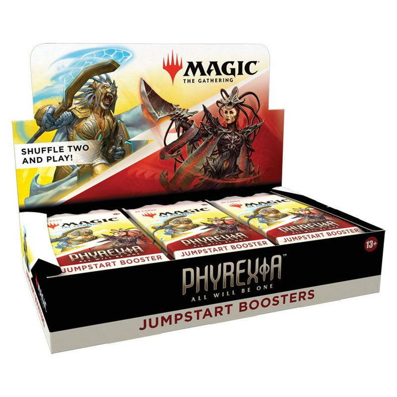 Wizards of The Coast Magic The Gathering Phyrexia: All Will Be One Jumpstart Booster Display - Pack Of 18